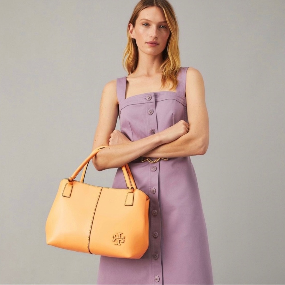Tory Burch MCGRAW SMOOTH SATCHEL & Wallet Set - Picture 7 of 10
